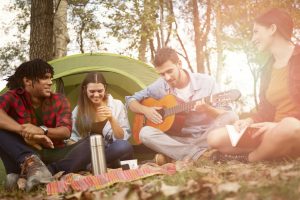 backyard camping